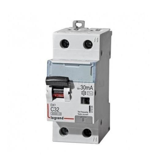 Siguranta cu diferential 1P+N 32A 30MA Legrand,cod 411005