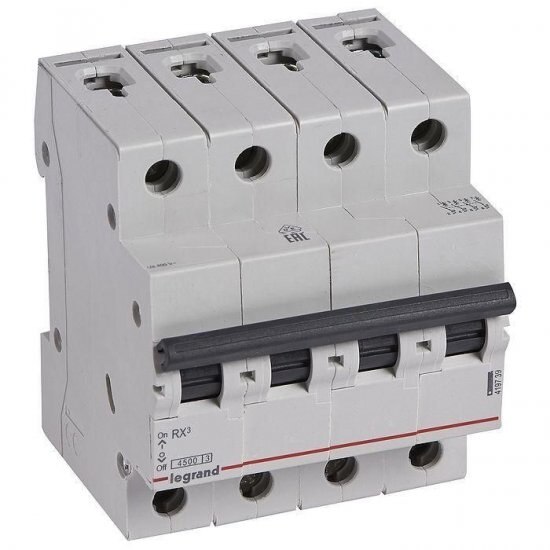 Siguranta automata Legrand RX 3 4P 40A 4,5kA,cod 419745