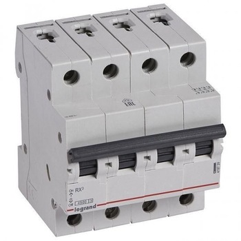 Siguranta automata Legrand RX 3 4P 40A 4,5kA,cod 419745 Siguranta automata Legrand RX 3 4P 40A 4,5kA,cod 419745