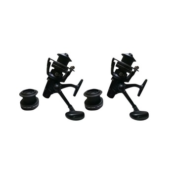 Set 2 Mulinete carp/feeder cu tambur long cast HFL4000 8 rulmenti si baitrunner Set 2 Mulinete carp/feeder cu tambur long cast HFL4000 8 rulmenti si baitrunner