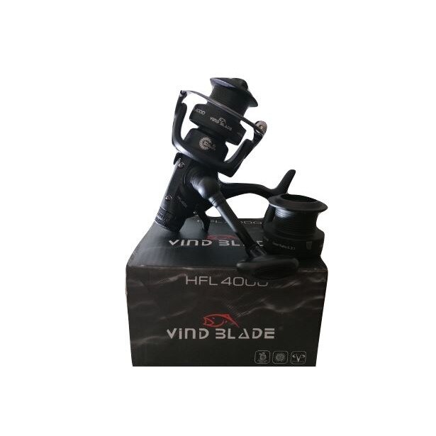 Mulineta feeder long cast HFL4000 model nou 2020 cu 8 rulmenti tambur de rezerva si baitrunner