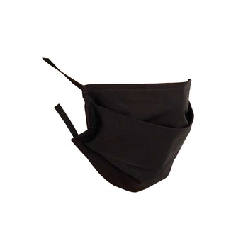 Set 5 x Masca protectie din bumbac 2 straturi Negru Set 5 x Masca protectie din bumbac 2 straturi Negru