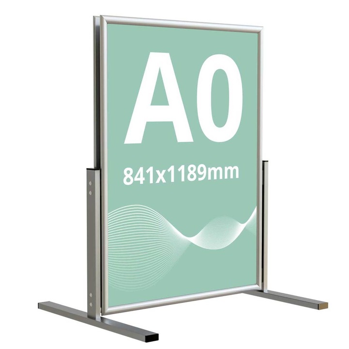 Panou stradal JJ DISPLAYS, format print A0 841x1189 mm