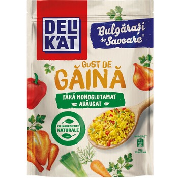 Bulgarasi de savoare Delikat, Gust de gaina, fara monoglutamat, 400g Bulgarasi de savoare Delikat, Gust de gaina, fara monoglutamat, 400g