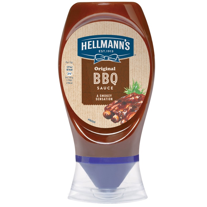 Sos barbeque Hellmann's, 250ml