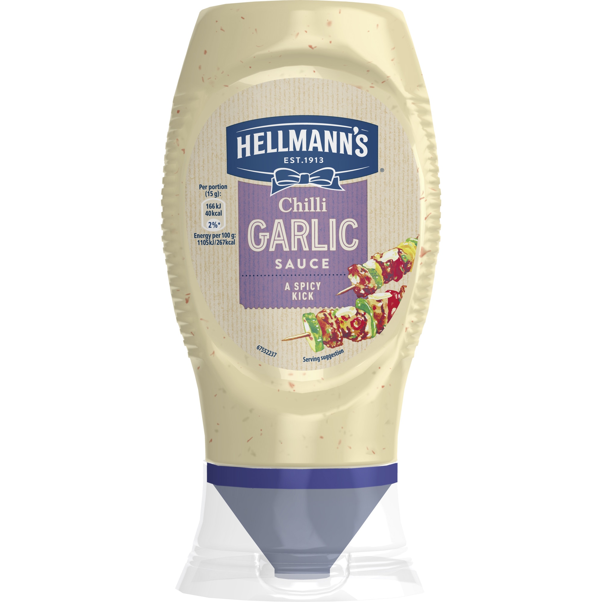 Sos usturoi si chili Hellmann's, 250ml