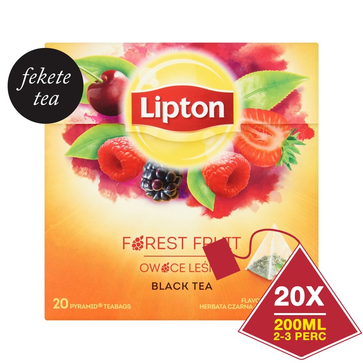 Lipton Piramis Forest Fruit tea, 20 filter