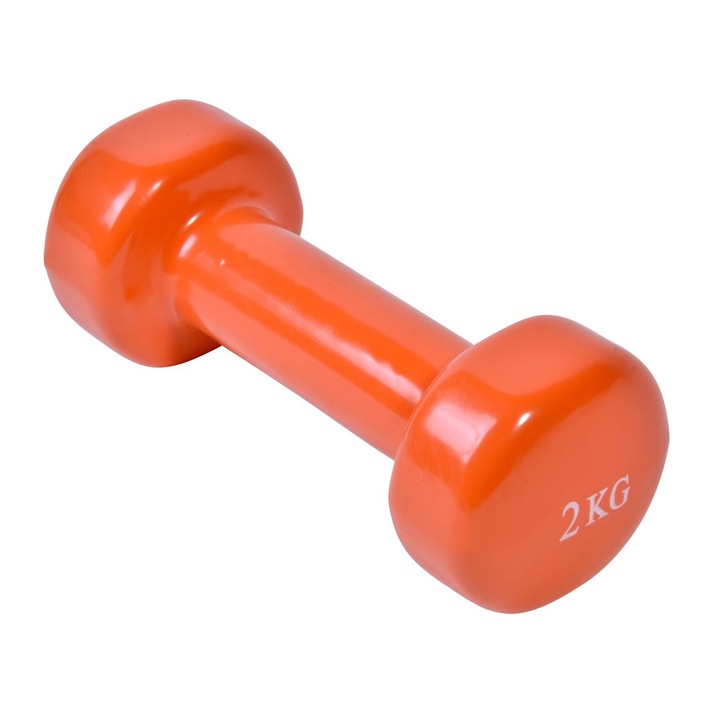 Greutate fitness, Zola®, portocalie, 2 kg