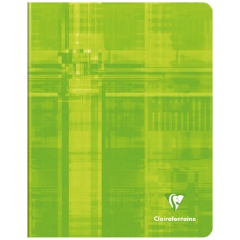 Caiet A5+(16,5x21cm) capsat, 60 file, Clairefontaine, matematica, verde Caiet A5+(16,5x21cm) capsat, 60 file, Clairefontaine, matematica, verde