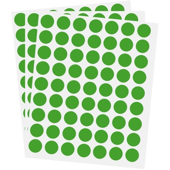 Etichete bulina 630/set O14, 3 buc/set, verde Etichete bulina 630/set O14, 3 buc/set, verde
