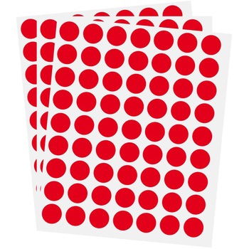 Etichete bulina 630/set O14, 3 buc/set, rosu Etichete bulina 630/set O14, 3 buc/set, rosu