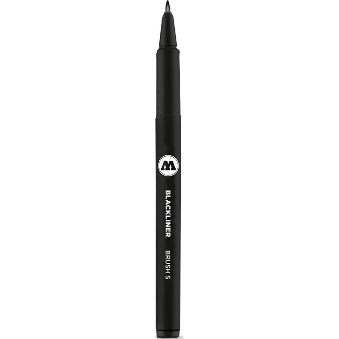 Blackliner Varf tip pensula Molotow S black