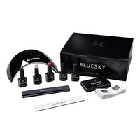 home kit unghii bluesky 1 lampa 24 w3 lacuri de unghii semipermanenta 10 ml1 top coat 1 base coat 1 pila 1 buffer 20 wipe pack cleanser imagen 41_0_
0