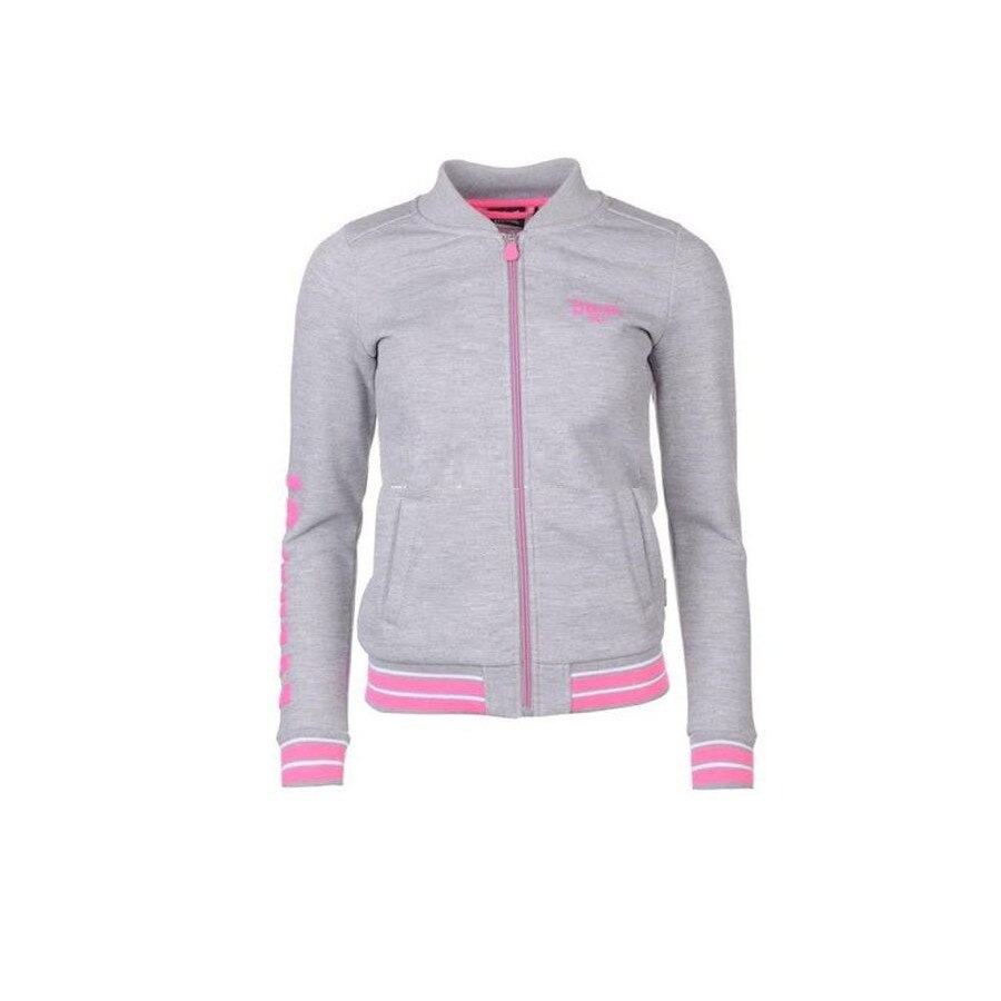 Bluza cu fermoar Everlast LL BB, Pentru copii, Gri, XS
