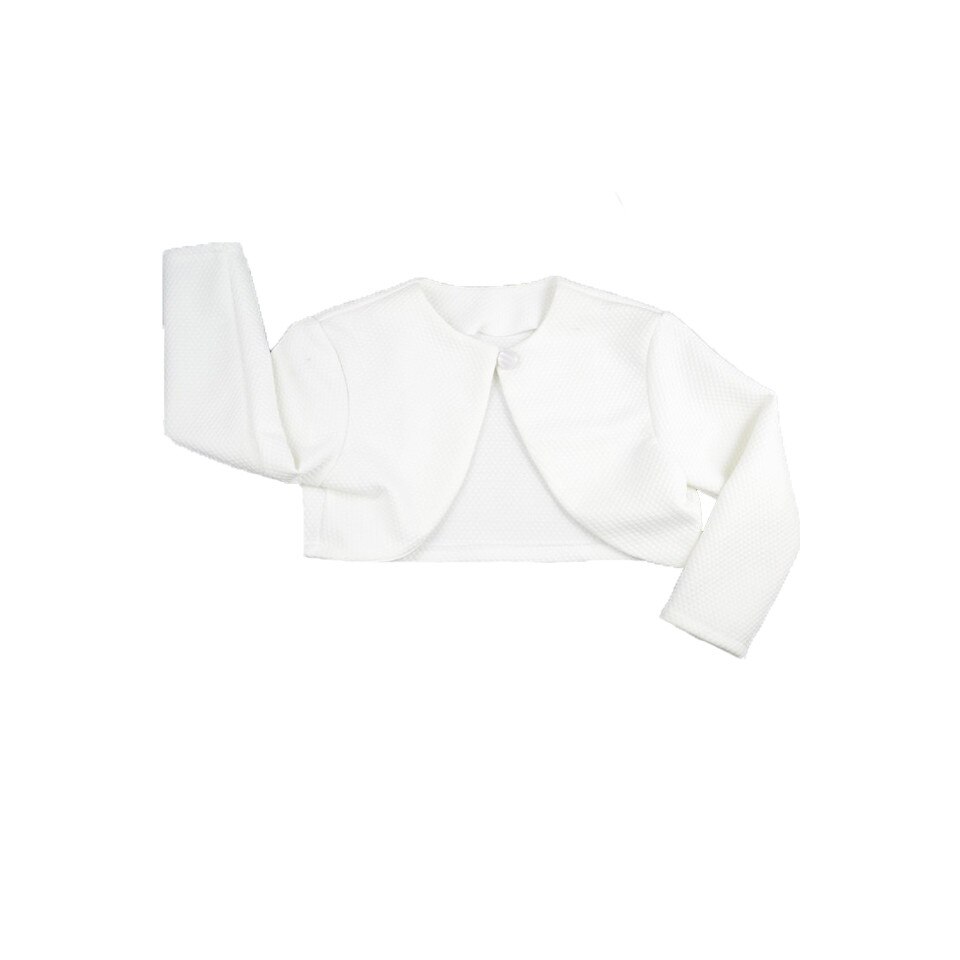 Bolero elegant pentru fete NN BTE75-C, Crem