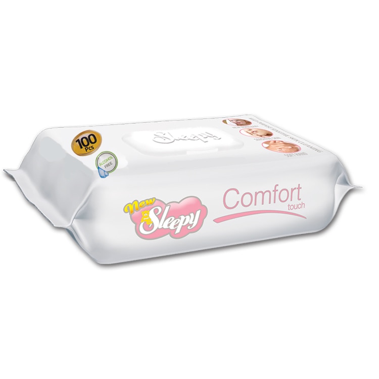 Servetele umede copii SLEEPY Sensitive Multi Purposes 100 bucati