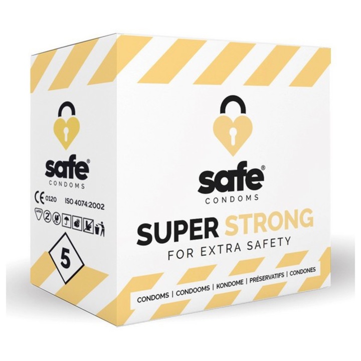 Super Strong óvszer Safe 36