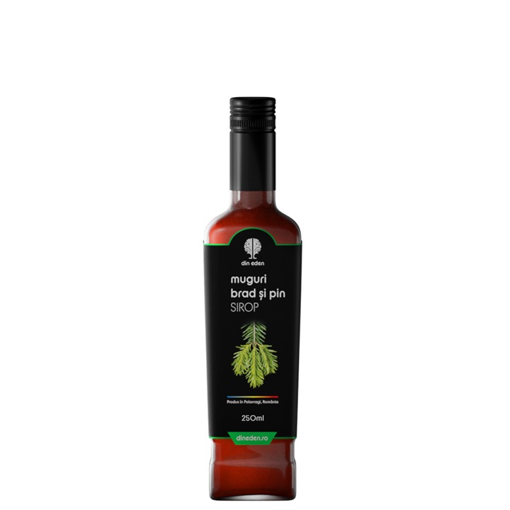 Sirop muguri de brad si pin, Din Eden, 250ml