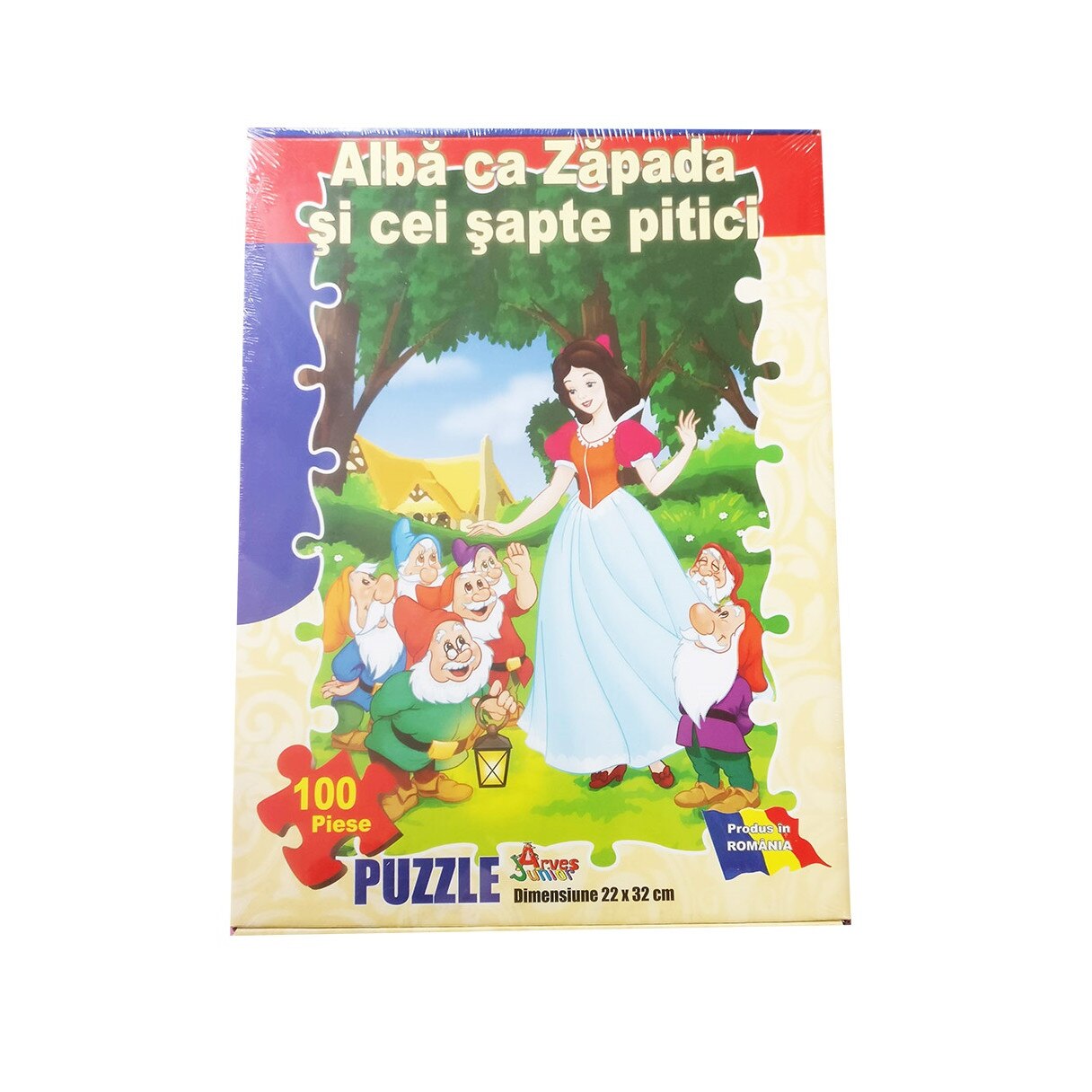 Puzzle Alba ca Zapada si cei sapte pitici 100 piese, 134BZ - eMAG.ro
