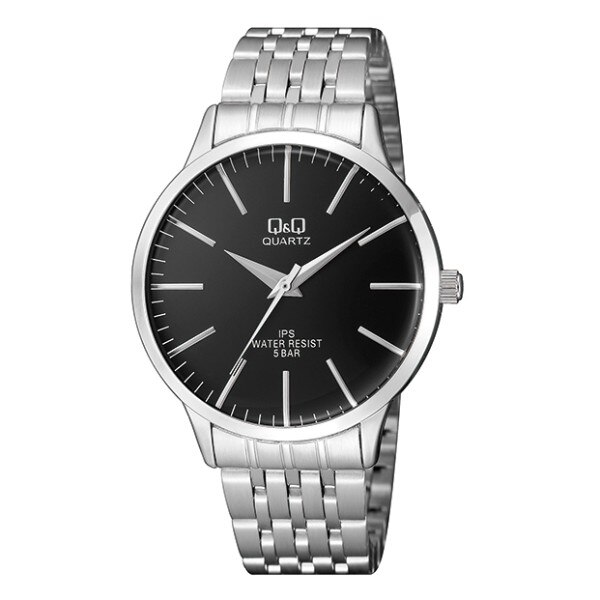 Ceas Q&Q QZ16J202Y barbatesc, otel, Ion Plated Silver, WR 5 atm