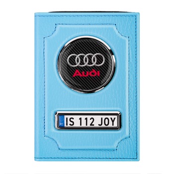 Portofel cu port acte Personalizat , Kendo ™, Piele naturala, culoare Turcoaz, dimensiune 10x14 cm Portofel cu port acte Personalizat , Kendo ™, Piele naturala, culoare Turcoaz, dimensiune 10x14 cm