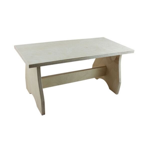 Scaunel din lemn pentru copii, 38 x 18 x 18 cm
