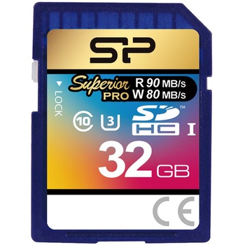 Card de Memorie Silicon Power Superior U3 SDHC Class10 32GB Card de Memorie Silicon Power Superior U3 SDHC Class10 32GB