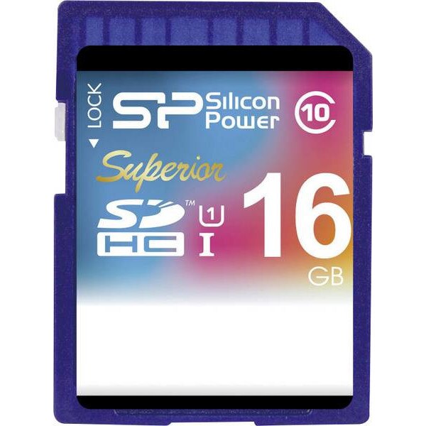 Card de memorie Silicon Power 16 GB MicroSDHC UHS-1 Superior class 10