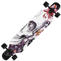longboard action one abec-7 pu aluminiu 100kg 1055 x 22 cm multicolor flower skull imagen 18_0_
0