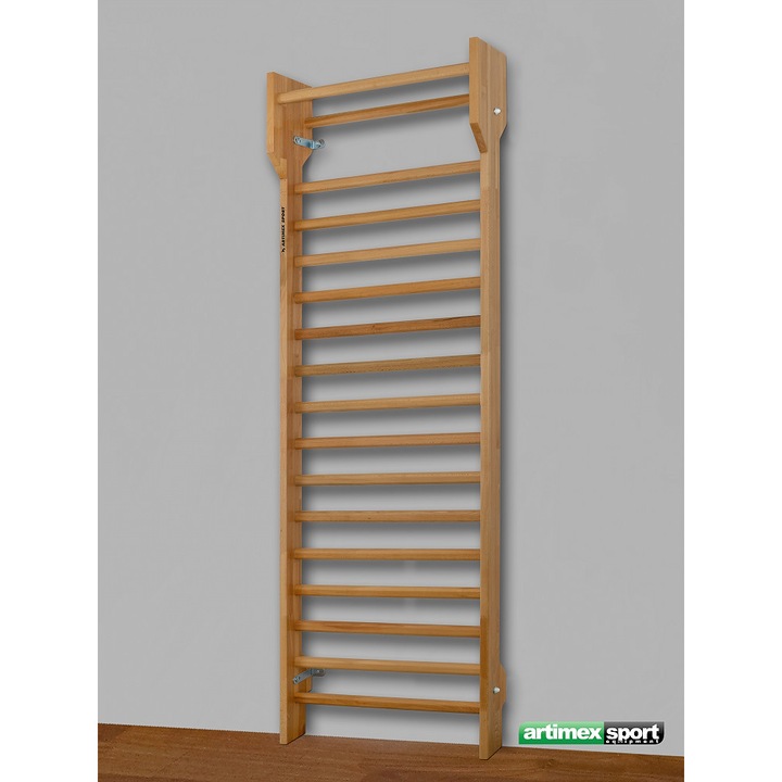 Spalier gimnastica, Artimex, fag, premium, 2.4 x 0.9 m