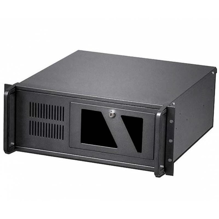 Carcasa server, 4U, adancime de montare in rack 499mm, Negru, Techly
