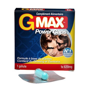 Pastile pentru erectie GMax Power Caps, viagra naturala, imbunatatire libidou, efect rapid, durata indelungata, ingrediente naturale, 1 capsula Pastile pentru erectie GMax Power Caps, viagra naturala, imbunatatire libidou, efect rapid, durata indelungata, ingrediente naturale, 1 capsula