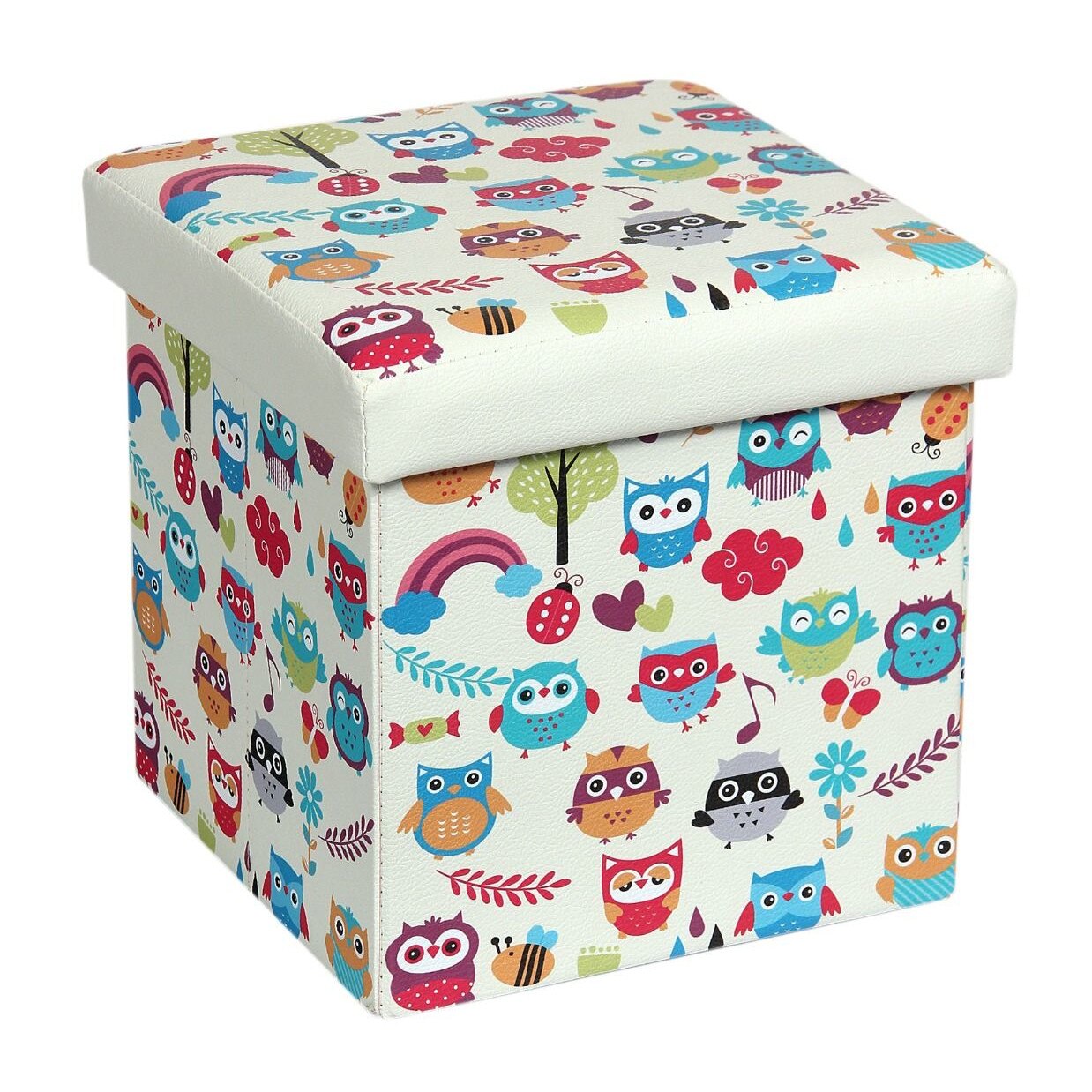 Taburet Design 38x38 cm, Owls New