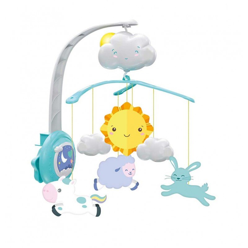 Carusel muzical multifunctional cu lumini Baby Clementoni