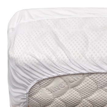 Protectie saltea impermeabila din bumbac cu elastic, 180x200 Protectie saltea impermeabila din bumbac cu elastic, 180x200