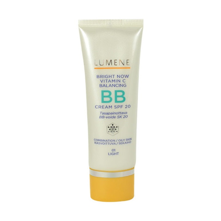 BB крем Lumene Bright Now Vitamin C Balancing BB Cream SPF20 унисекс 50мл - Нюанс 01 Light