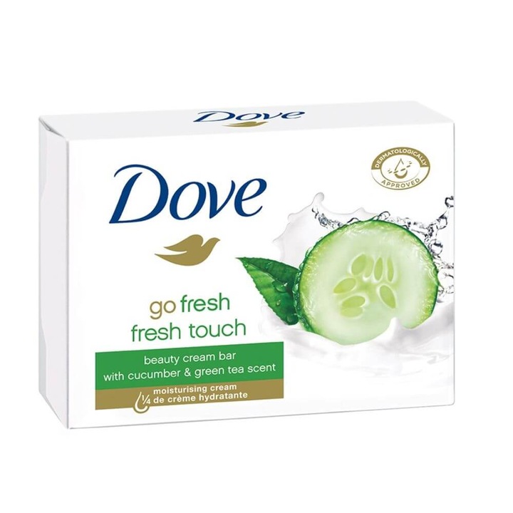 Сапун DOVE GO Fresh, 100 гр., Аромат на краставица и зелен чай