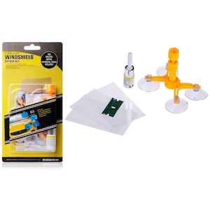 Kit reparare parbriz auto Genieforce, pentru repararea crapaturilor sau zgarieturilor din parbriz