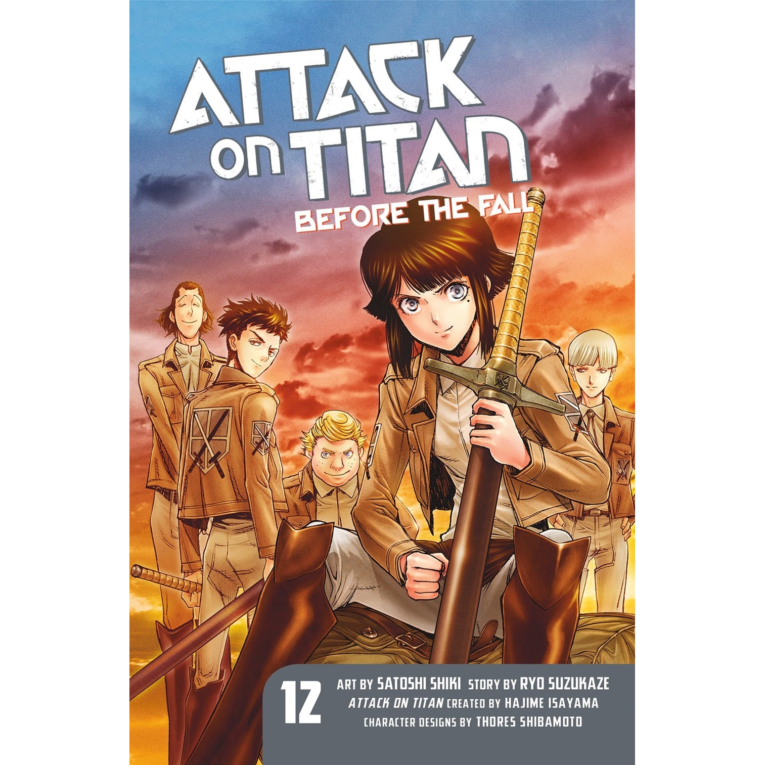 Attack On Titan: Before The Fall 12 de Satoshi Shiki