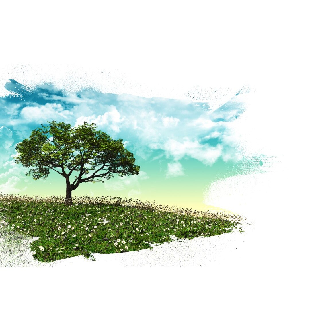 Tablou canvas Compozitie15, 75 x 50 cm