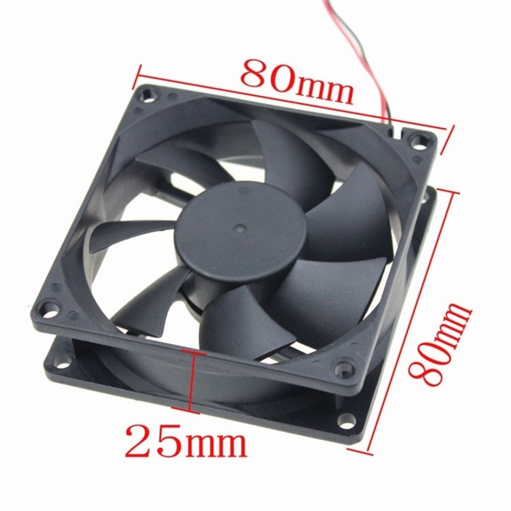 Fan Globe Ventilátor S0802512L -3M SS000026 SB 80x80x25 mm, xfan molex