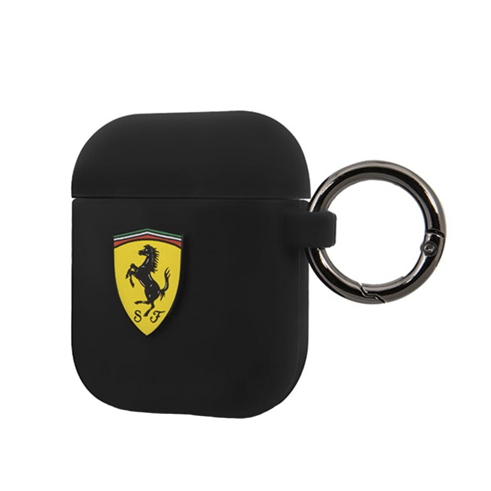 Husa Ferrari pentru Airpods, Negru