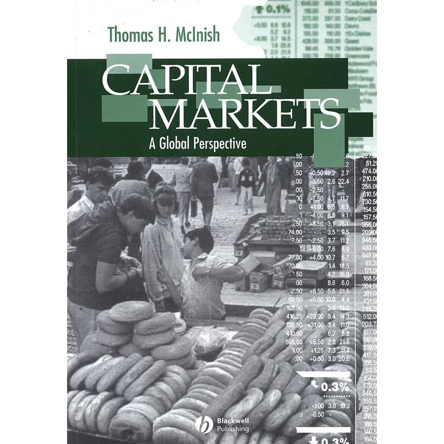 Capital Markets de Thomas H. McInish [Paperback]