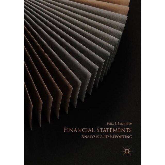 Financial Statements de Felix I. Lessambo [Hardback]