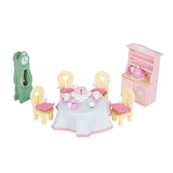 Mobilier pentru casuta, Le Toy Van, dining room Daisylane, din lemn Mobilier pentru casuta, Le Toy Van, dining room Daisylane, din lemn