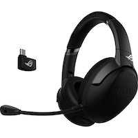 Casti gaming wireless ASUS ROG Strix GO 2.4, microfon AI pentru anularea zgomotului, difuzoare ASUS Essence 40mm, compatibile multiplatforma, 3.5mm/2.4GHz(USB-C/USB 2.0), pliabile, Negru