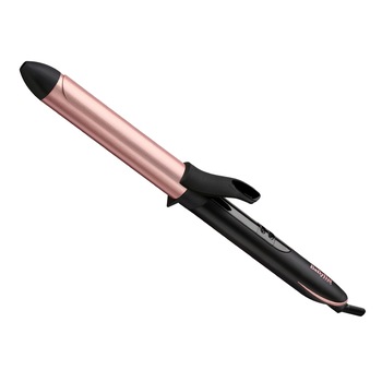 Ondulator BaByliss C451E, Bouncy Curls 25mm, 210 grade, Invelis Quartz-Ceramic, 6 trepte de temperatura, LED, Roz/Negru Ondulator BaByliss C451E, Bouncy Curls 25mm, 210 grade, Invelis Quartz-Ceramic, 6 trepte de temperatura, LED, Roz/Negru