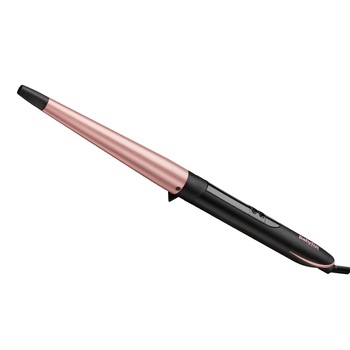 Ondulator BaByliss C454E conic Flawless Curls 13-25mm, 210 grade, Invelis Quartz-Ceramic, 6 trepte de temperatura, LED, Roz/Negru Ondulator BaByliss C454E conic Flawless Curls 13-25mm, 210 grade, Invelis Quartz-Ceramic, 6 trepte de temperatura, LED, Roz/Negru