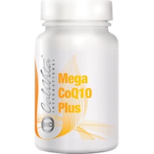 Supliment alimentar cu o doza mare de coenzima Q10, Mega Co Q10 Plus, 60 capsule, CaliVita
