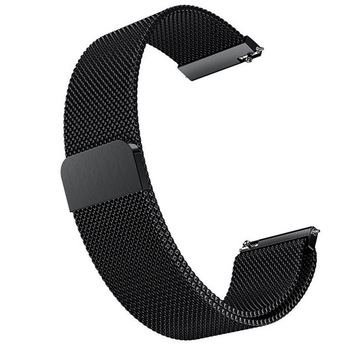 Curea Milanese Loop Slim, compatibila Huawei Watch GT 2 42mm, telescoape QR, Negru Curea Milanese Loop Slim, compatibila Huawei Watch GT 2 42mm, telescoape QR, Negru